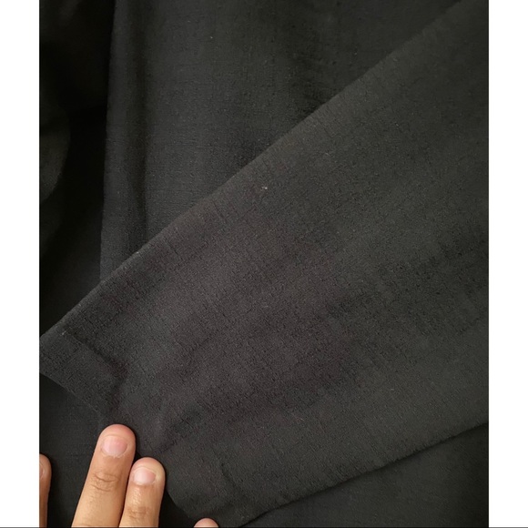 PacSun Kendall & Kylie Black Long Trench Coat, size Small, NWOT - Picture 8 of 9